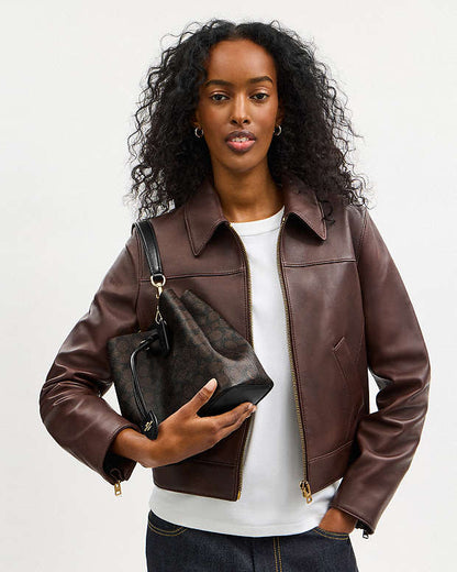 Coach Rowan Bucket Bag In Signature Canvas