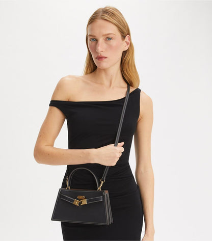 TORY BURCH MINI LEE RADZIWILL TOP-HANDLE BAG