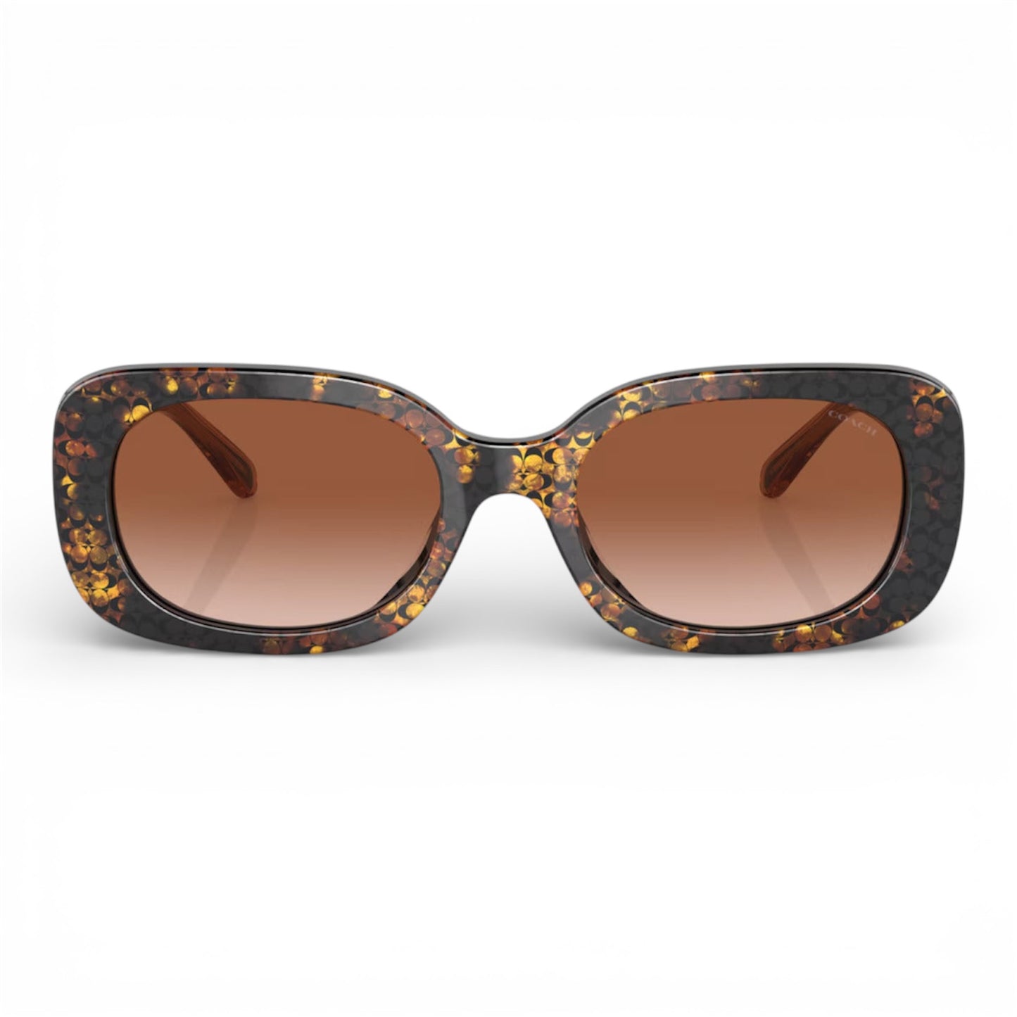 COACH sunglasses brown gradient