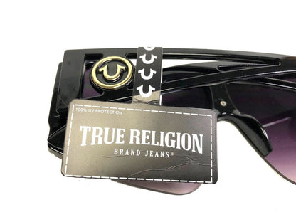 True Religion Sunglasses Black/Purple Oversized without cover