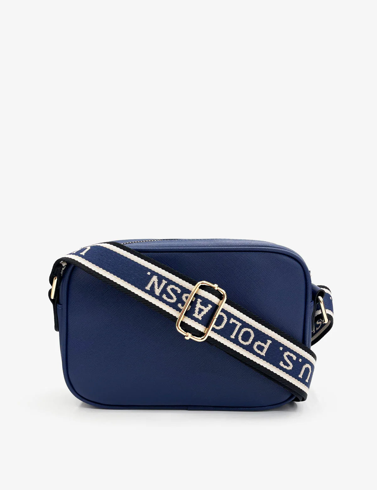 US Polo ASSN Classic Zip Crossbody Bag in navy