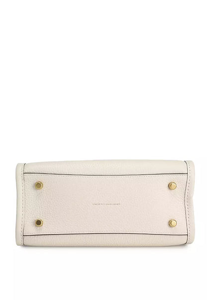 Coach Cargo Tote Bag 26 leather in white