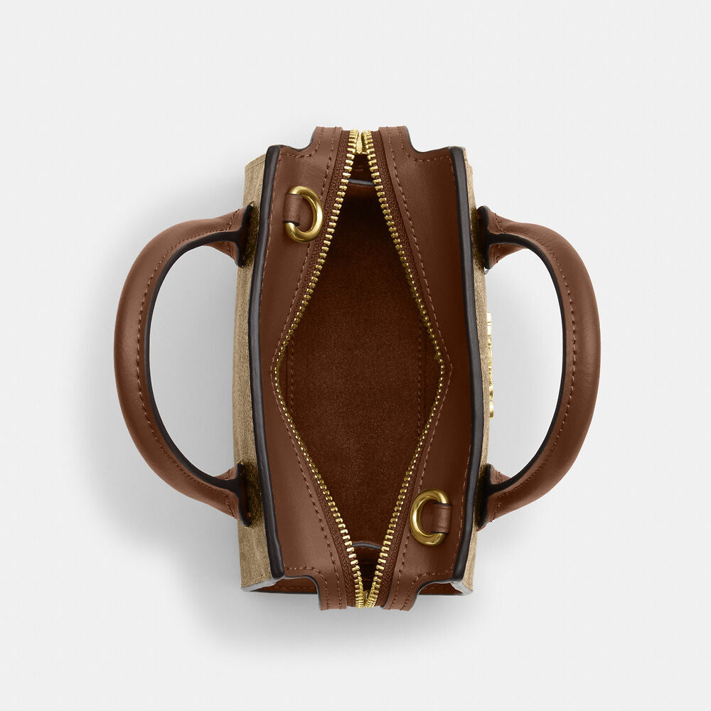 Andrea Mini Carryall In Signature Canvas Coach