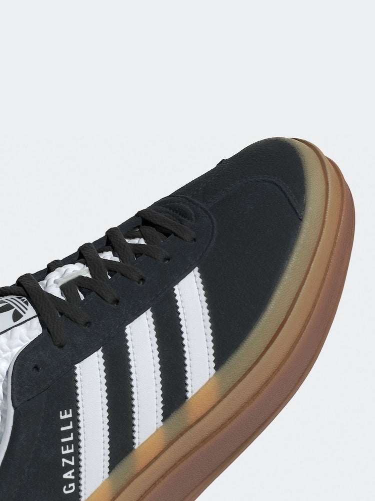 Adidas Originals Black Gazelle Bold W Trainers size 39.5