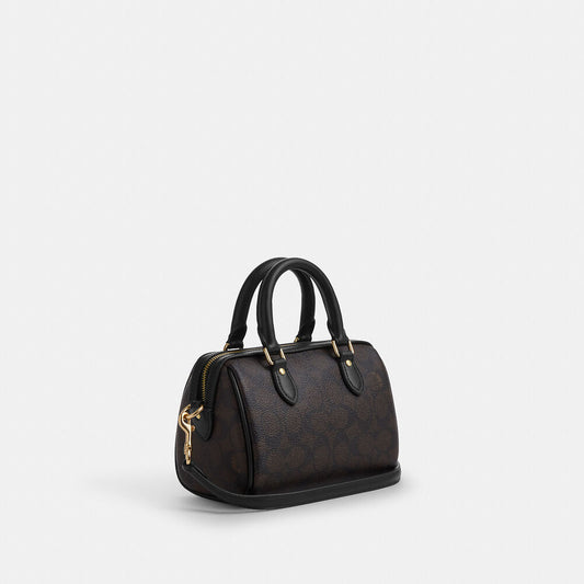 Coach Mini Rowan Crossbody Bag In Signature Canvas
