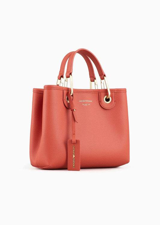 Small MyEA shopper bag with deer print Emporio Armani