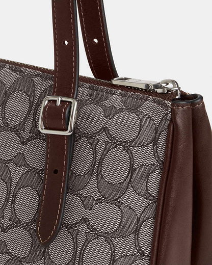 Coach Asher Shoulder Bag In Signature Jacquard