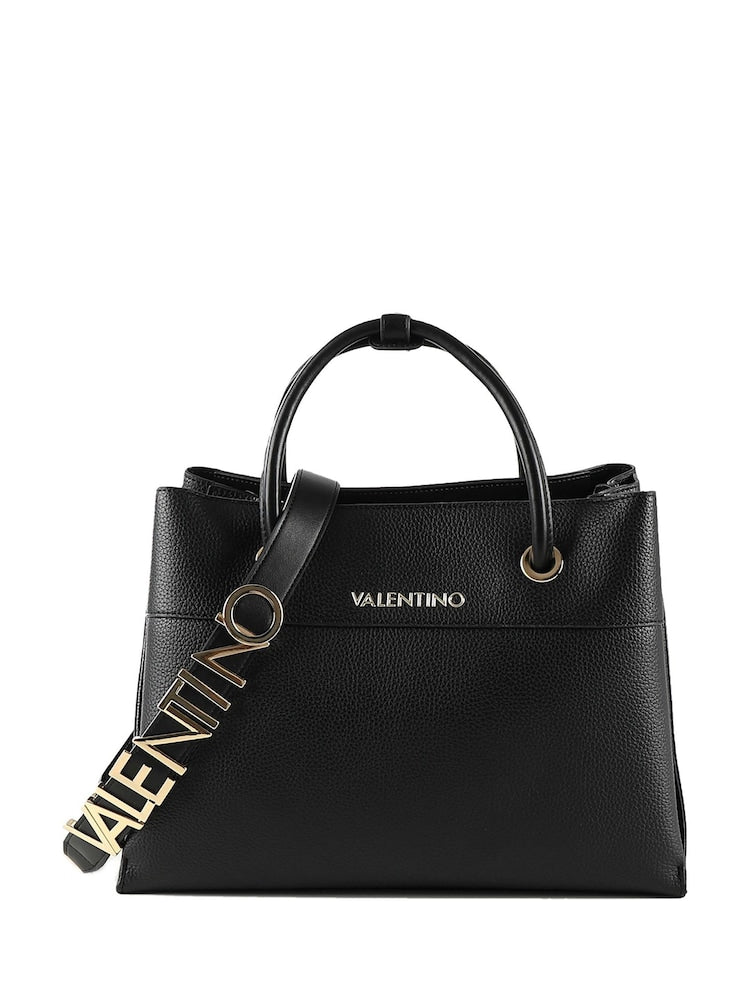 Valentino Alexia Shopping Bag in Black