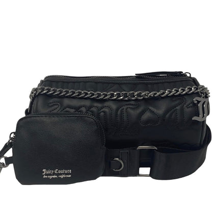 Juicy Couture Women’s Puff Roll Crossbody Bag with Accessory Pouch