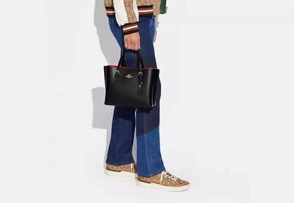 Coach Mollie Tote 25 In black