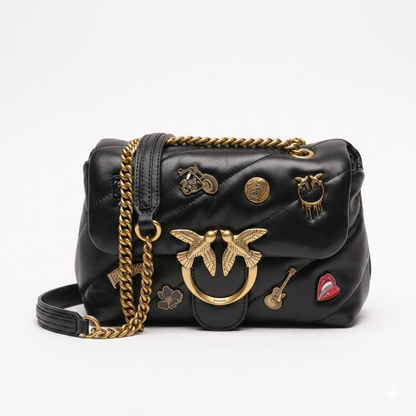 Pinko Love Mini Lady Puff Magic Pins