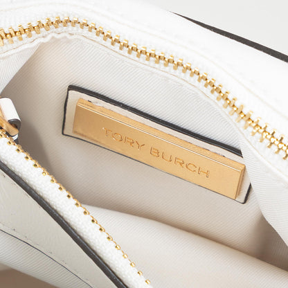 Tory Burch Fleming Soft Convertible Shoulder Bag in off white