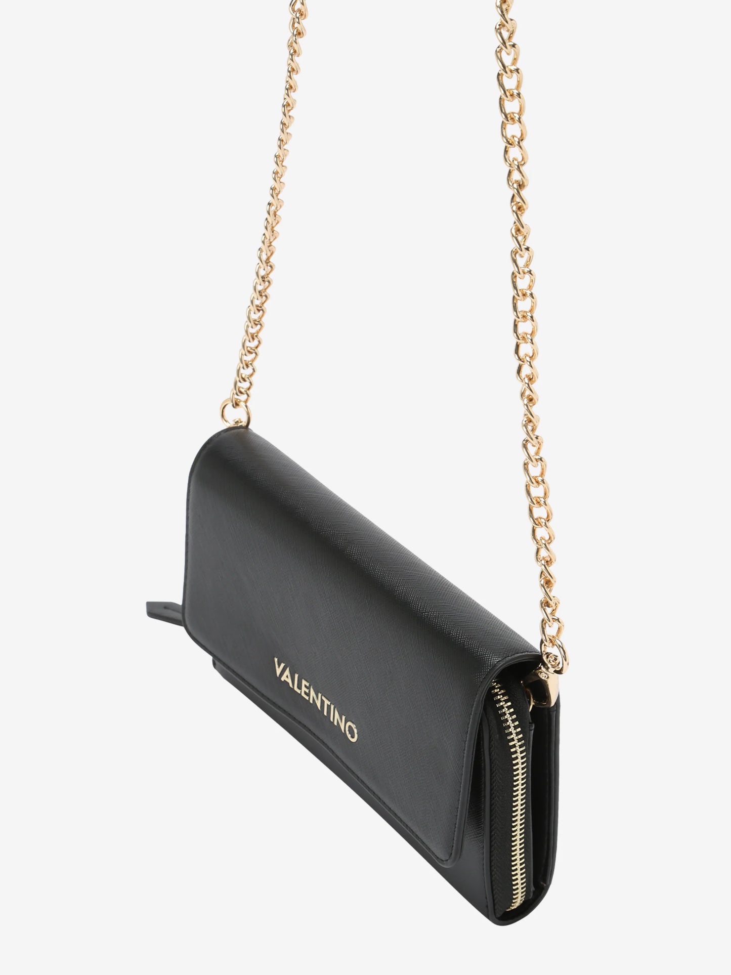Valentino Bag Black Zero Re Purse With Chain Strap