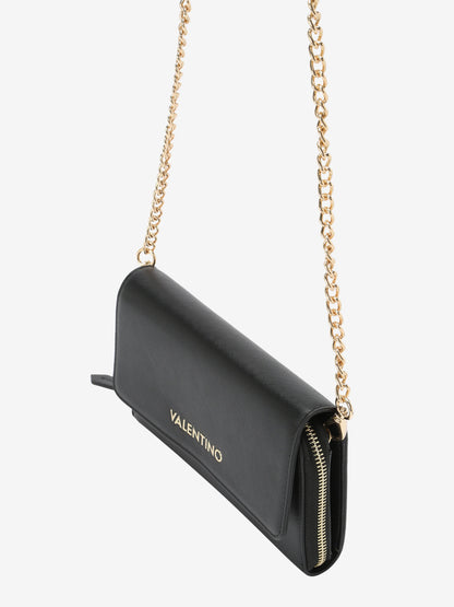 Valentino Bag Black Zero Re Purse With Chain Strap