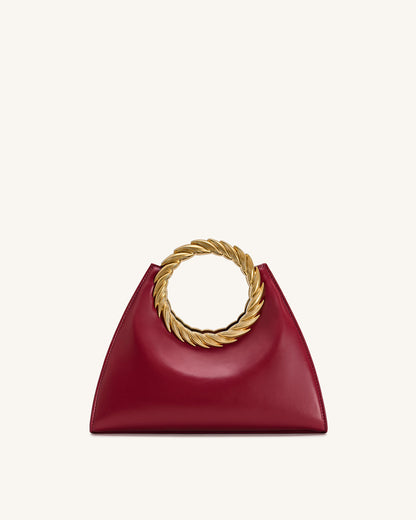 JW Pei Amiya Leaf Handle Sculpture Bag