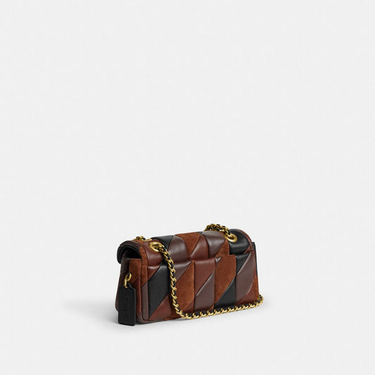 Coach Tabby Shoulder Bag 20 With Patchwork Quilting