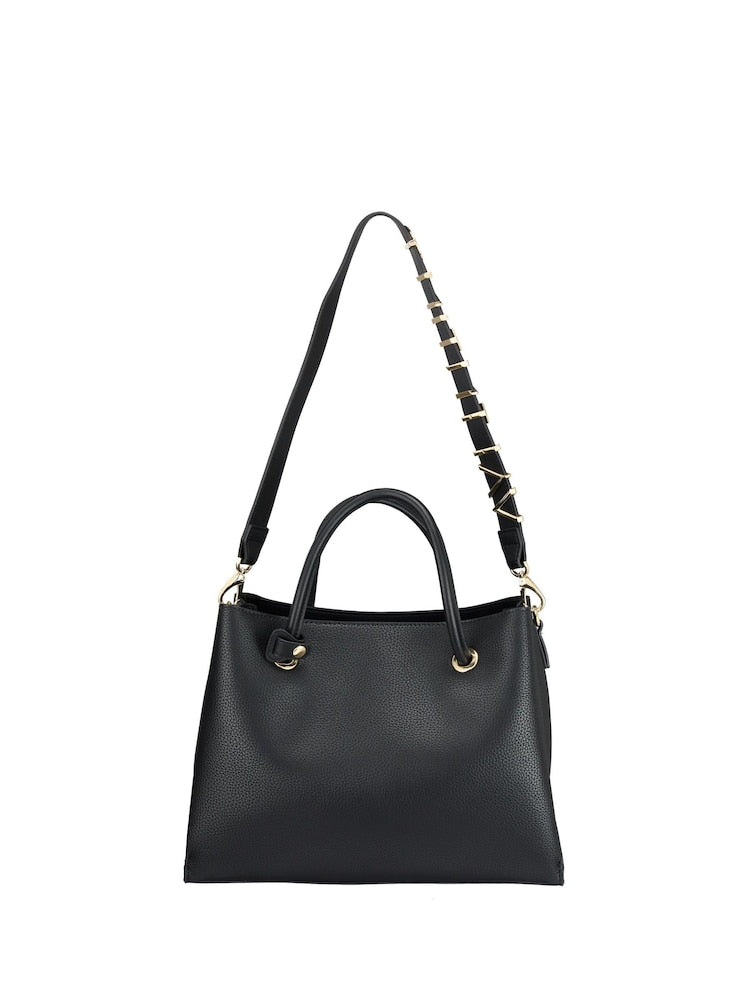 Valentino Alexia Shopping Bag in Black