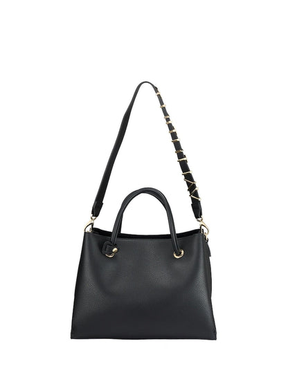 Valentino Alexia Shopping Bag in Black