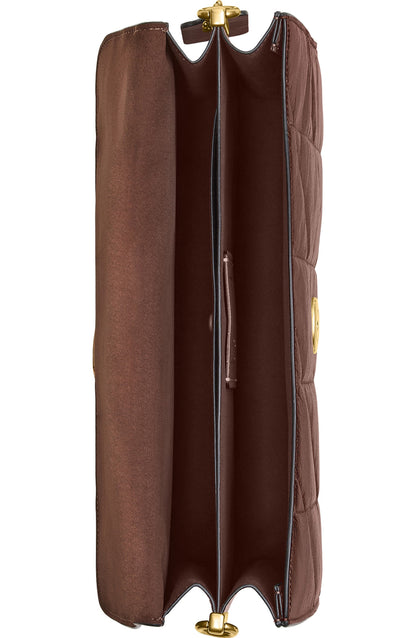 Coach Chain Tabby Shoulder Bag 35 With Quilting