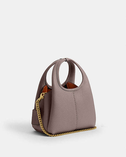 Lana Shoulder Bag 19 in brass/ Ash