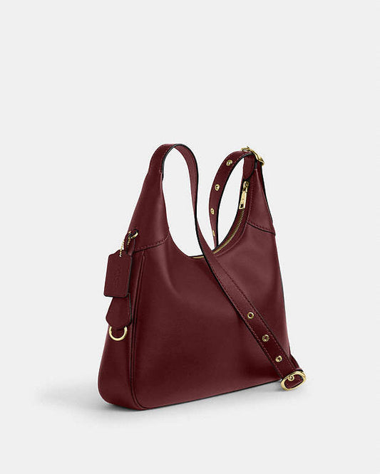 Coach Ella Shoulder Bag in maroon