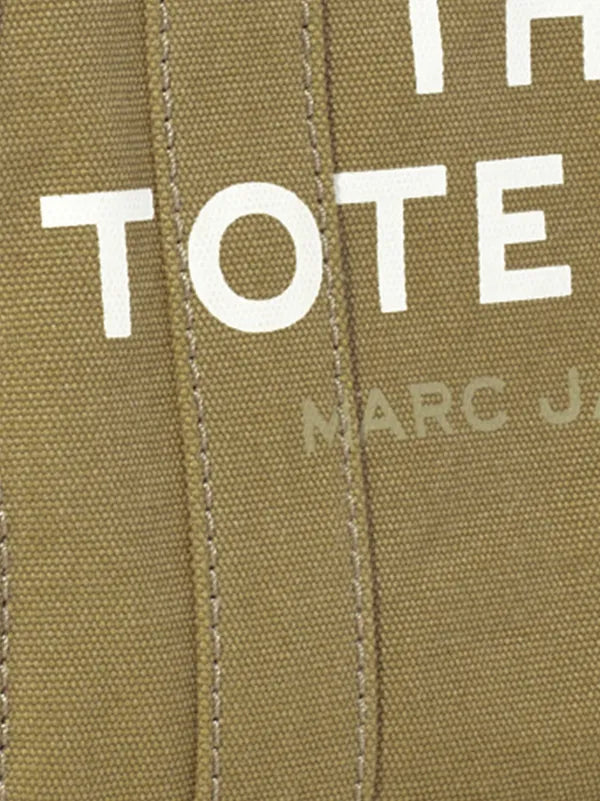 the tote bag small fabric Marc Jacobs in olive