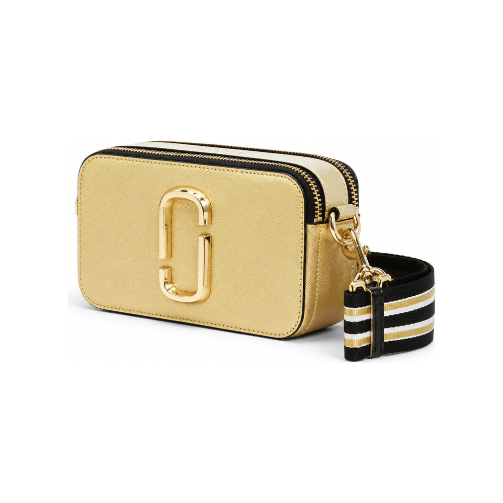 Marc Jacobs The Snapshot Metallic Camera Bag in Gold