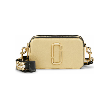 Marc Jacobs The Snapshot Metallic Camera Bag in Gold