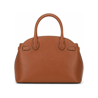 Coach Empire Carryall Leather Bag in Maple Brown