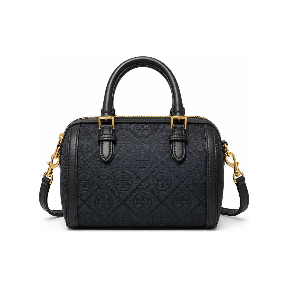 Tory Burch Petite T Monogram Jacquard Barrel Bag