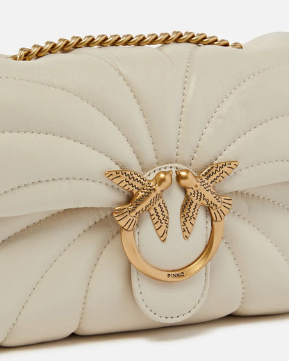 Love Bag Puff Butterfly mini nappa leather crossbody bag