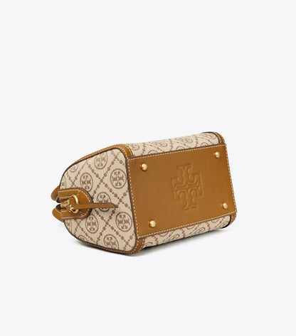 PETITE T MONOGRAM BARREL BAG TORY BURCH