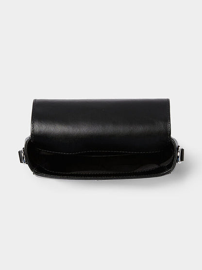 KARL LAGERFELD K/Saddle Black crossbody bag
