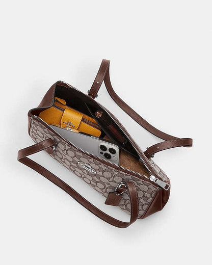 Coach Asher Shoulder Bag In Signature Jacquard