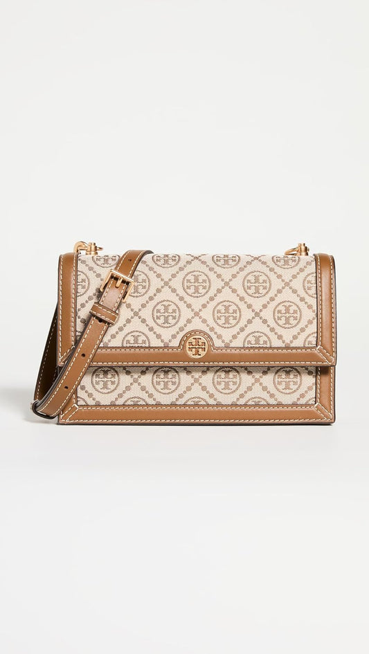 Tory Burch Women's T-Jacquard Small Bag
