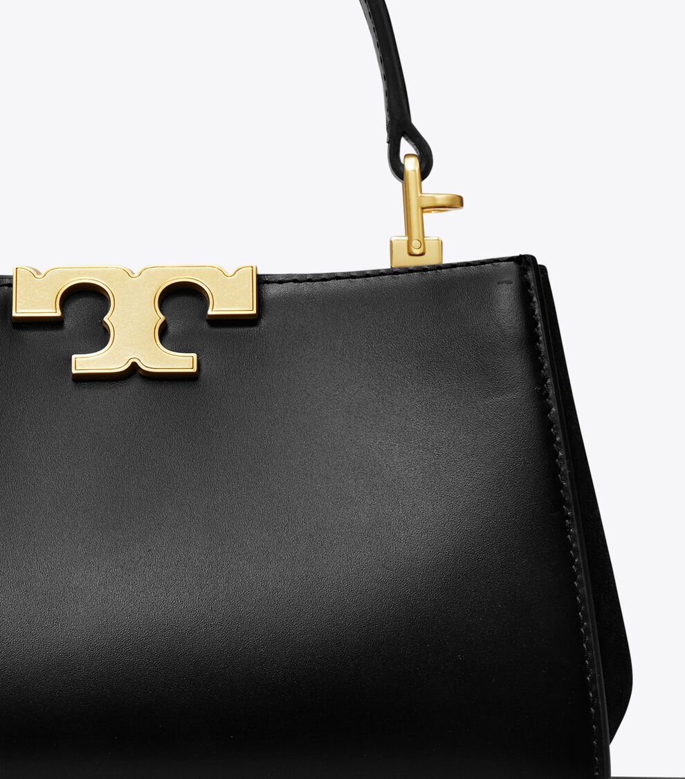 Tory Burch Mini Eleanor Satchel in black leather