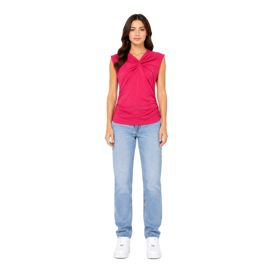 DKNY Shirt Red Cut Size M