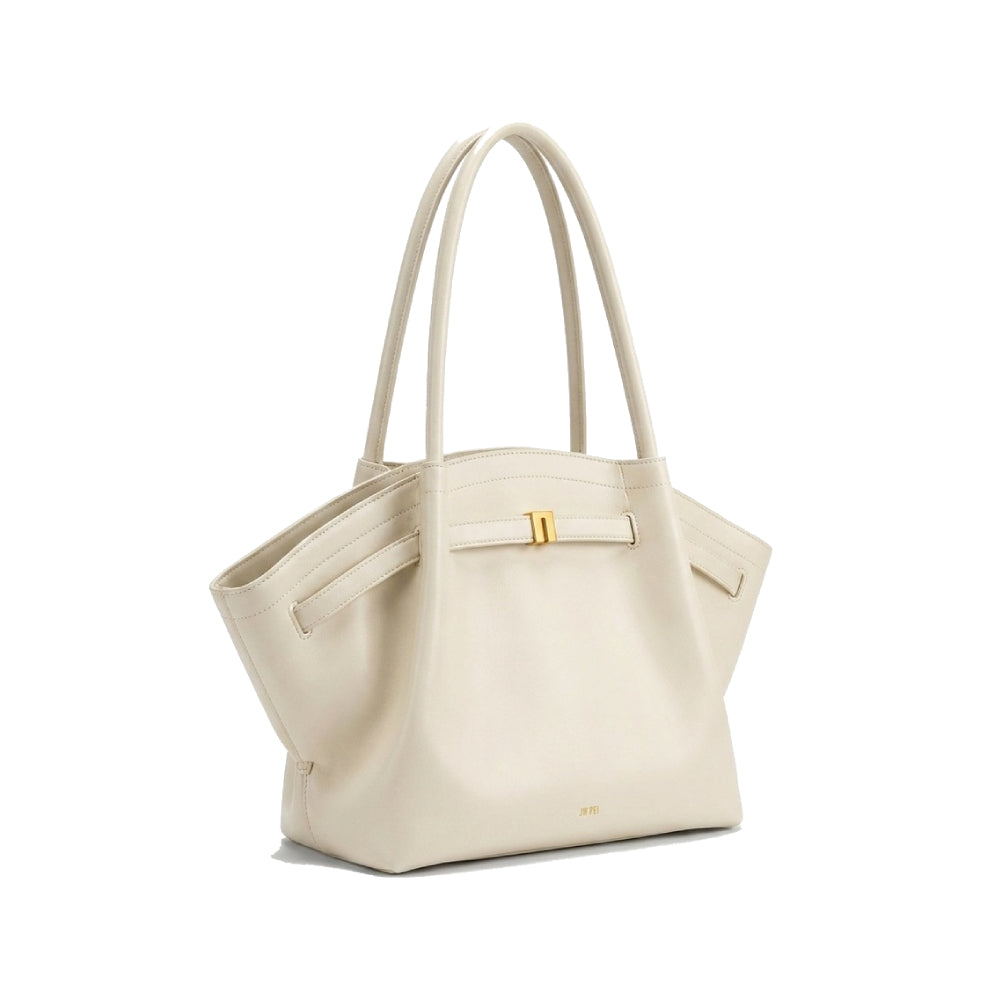 JW PEI Hana Medium Tote Bag In White