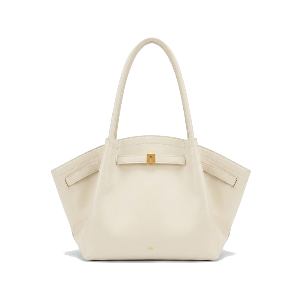 JW PEI Hana Medium Tote Bag In White