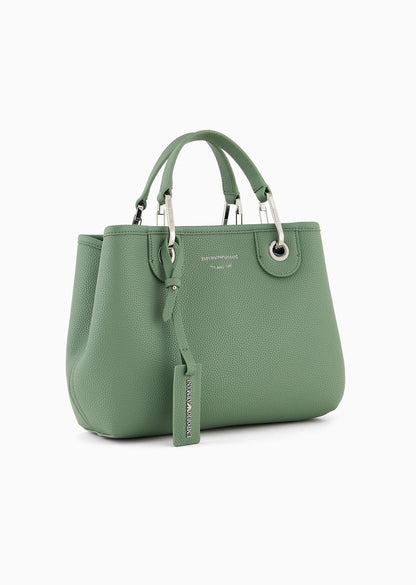 Small MyEA shopper bag with deer print Emporio Armani
