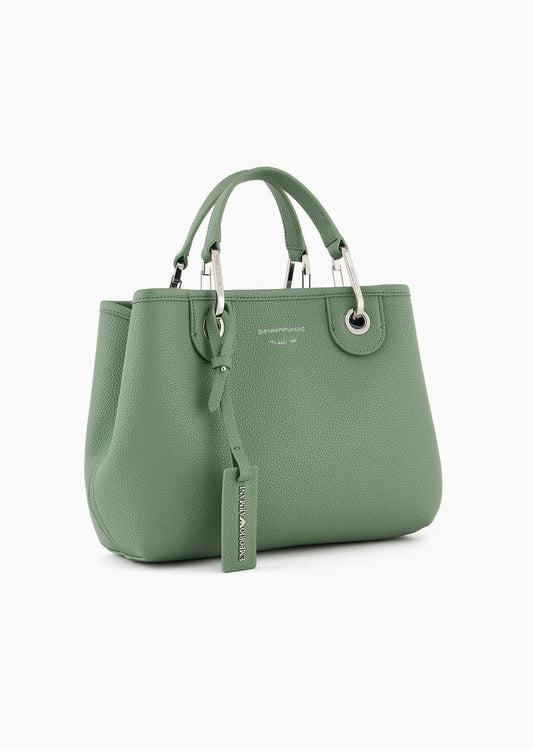 Small MyEA shopper bag with deer print Emporio Armani