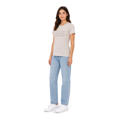 Calvin Klein T-Shirt Gray Letters Logo
