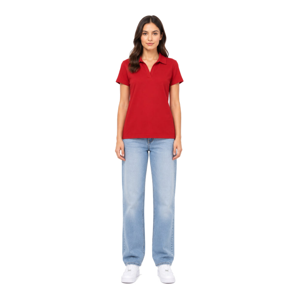 Calvin Klein T-Shirt Red V Neck