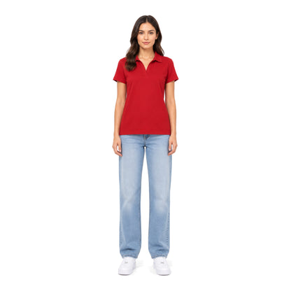 Calvin Klein T-Shirt Red V Neck