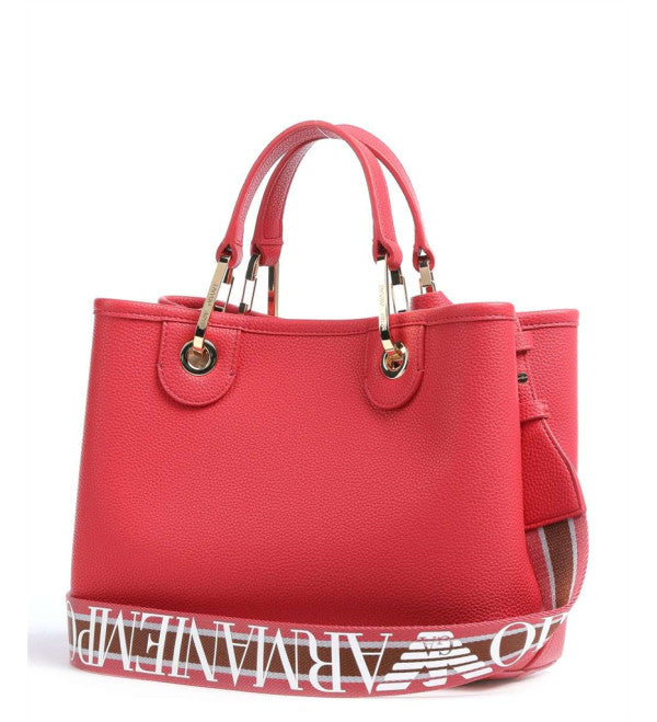 Small MyEA shopper bag with deer print Emporio Armani