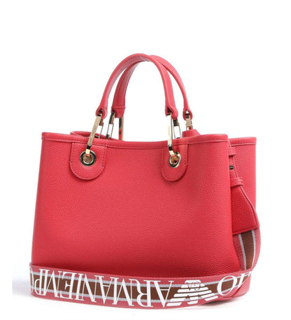 Small MyEA shopper bag with deer print Emporio Armani