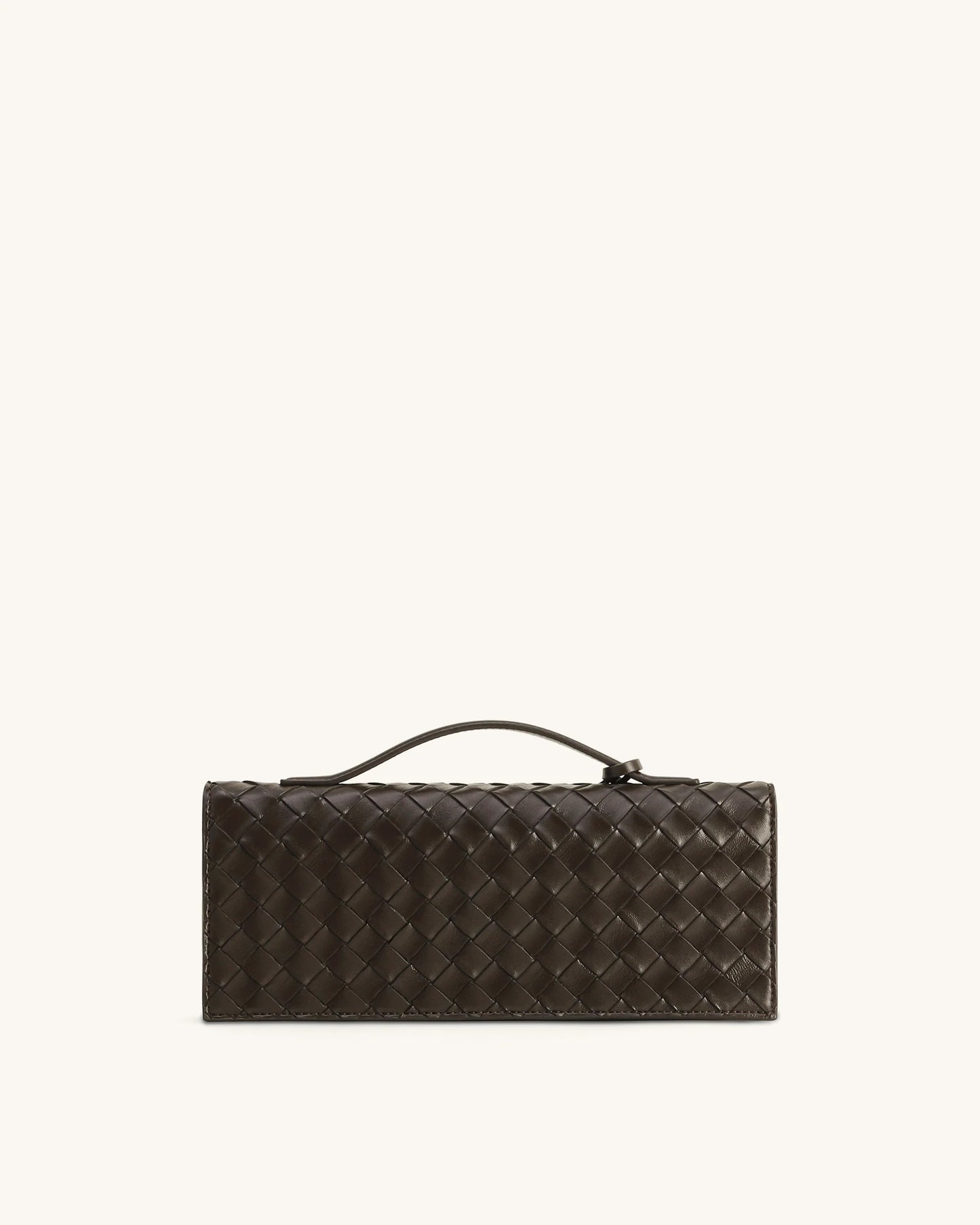 JW PEI Celeste Woven Textured Envelope Top Handle Bag