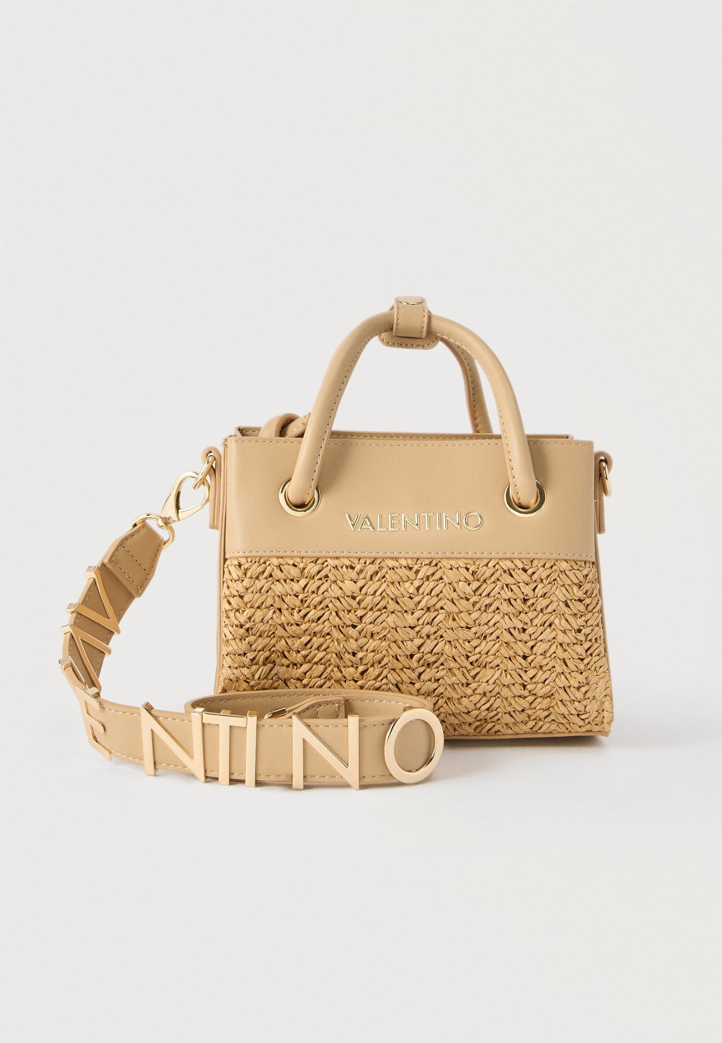 Valentino Alexia Summer Handbag in a beige