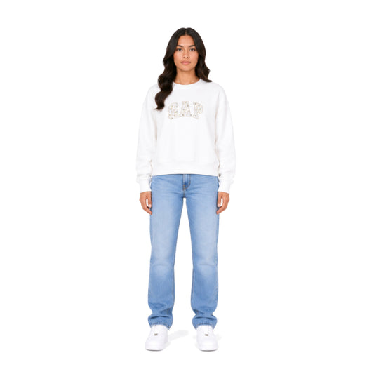 Gap Sweatshirt White Size M