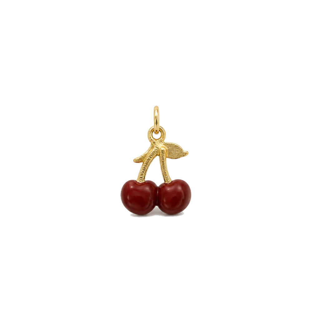 Coach Signature C Cherry Charm